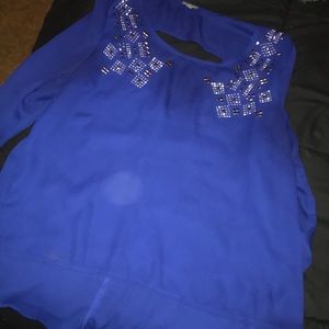Blue blouse
